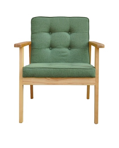 International Design USA Park Ave Lounge Chair, Grass Green