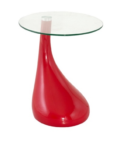 International Design USA Jupiter Coffee Table, Red