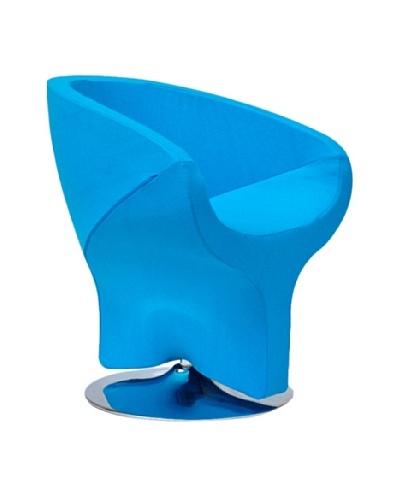 International Design USA Diamond Leisure Chair, Sky Blue
