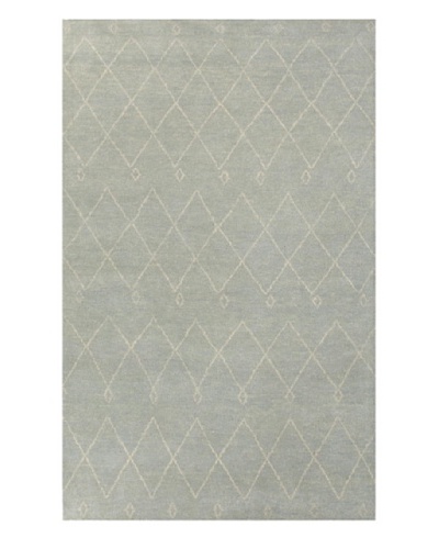 Jaipur Rugs Hand-Knotted Moroccan Pattern Rug, Light Blue/Ivory, 5' x 8'