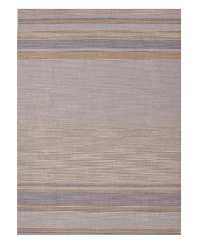 Jaipur Rugs Flat-Weave Stripe Rug, Gray/Tan, 10' x 14'