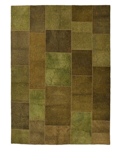 Jaipur Rugs Transitional Solid Knotted Rug, Green, 2' x 3'