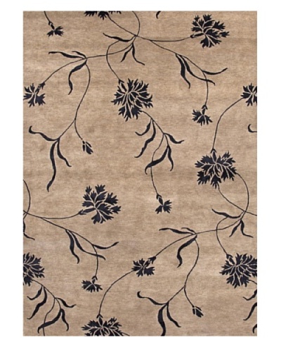 Jaipur Rugs Hand-Knotted Floral Pattern Rug