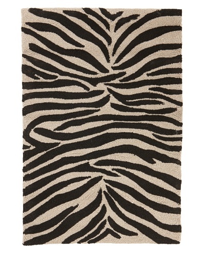 Jaipur Rugs Party Lines Indoor/Outdoor Rug [Ebony/White]