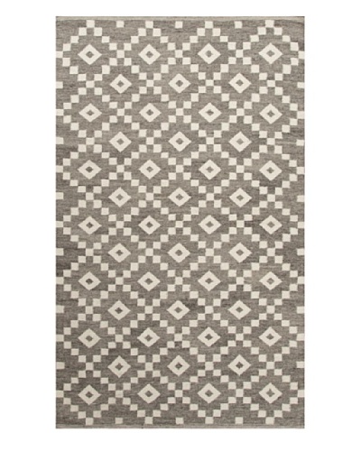 Jaipur Rugs Flat-Weave Durable Rug, Gray/Ivory, 5' x 8'