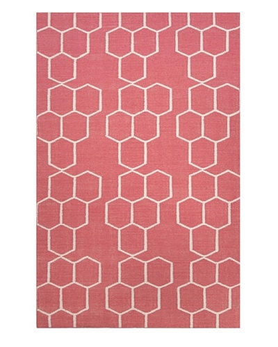 Jaipur Rugs Flat-Weave Geometric Pattern Wool Rug