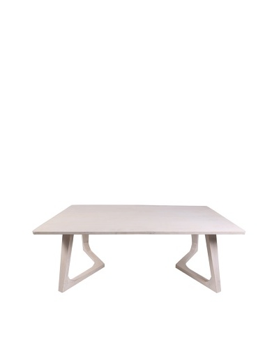 Jamie Young Haven Bent-Leg Coffee Table, Whitewash