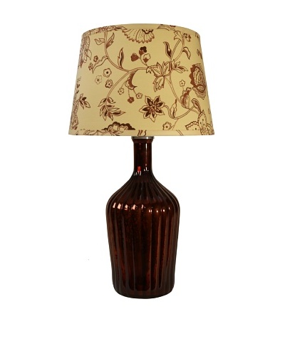 Jamie Young Thalia Fluted Lamp [Antique Chocolate]