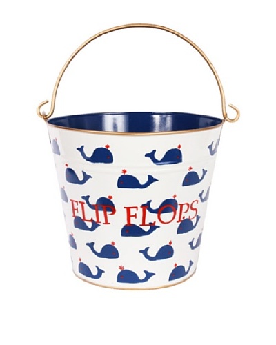 Jayes Whales Navy Flip Flop Pail