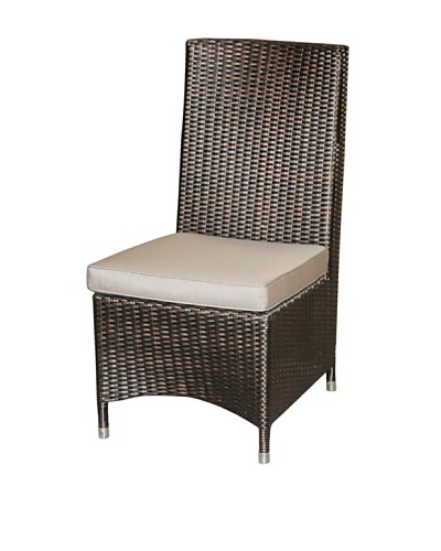 Jeffan Outdoor Cosy Side Chair, Grey