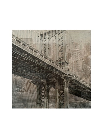 Jordan Carlyle Brooklyn Bridge on Canvas