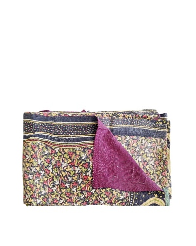 Kantha Collection Vintage Kantha Throw, Multi