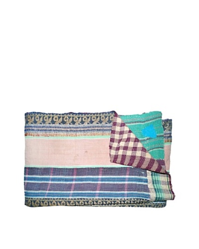 Kantha Collection Vintage Kantha Throw, Multi