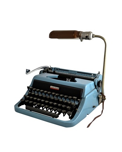 1957 Underwood Universal with Lamp, Blue Green