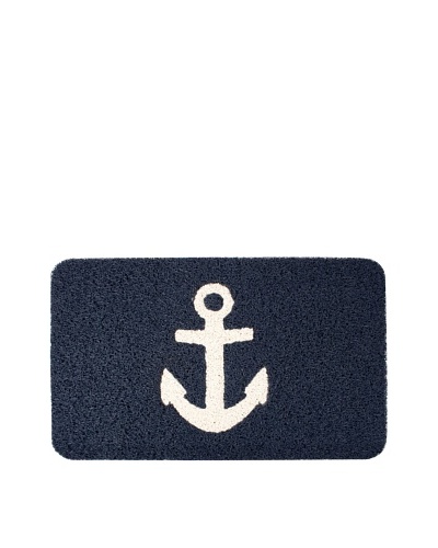 Kikkerland Anchor Doormat, 30 by 18-Inch