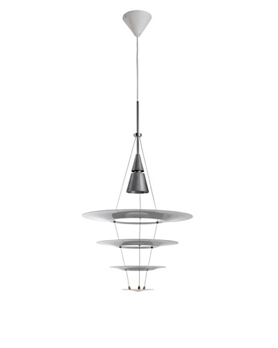 Kirch & Co. Tastrupp Pendant Lamp, Silver/White