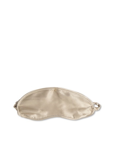 Kumi Kokoon Silk-Filled Eyemask, Champagne, One Size