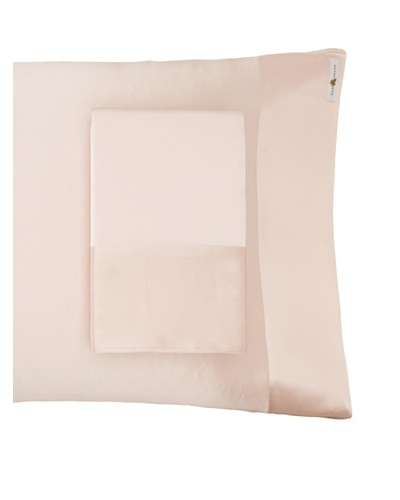 Kumi Kookoon Set of 2 Silk Pillowcases, Cotton Candy, 20 x 32