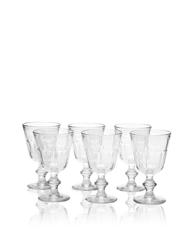 La Rochère Set of 6 Perigord Décor 16-Oz. Water Goblets