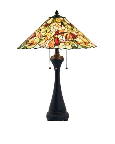 Legacy Lighting Alessandra Table Lamp, Crimson Noir