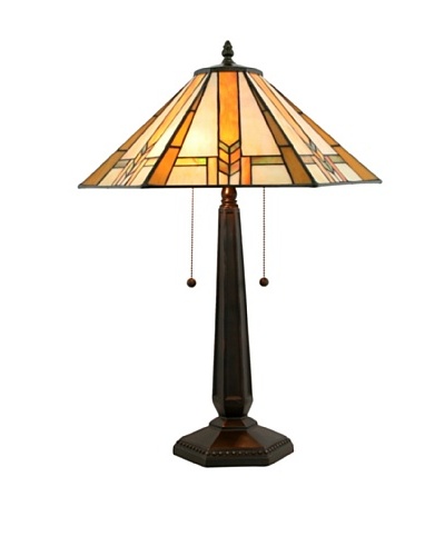 Legacy Lighting Winslow Table Lamp, Burnished Walnut