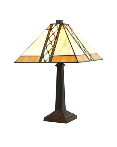 Legacy Lighting Bridgeport Table Lamp, Burnished Walnut