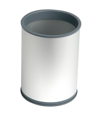 Lexon Boxit Aluminum Pen Cup, Aluminum/Grey