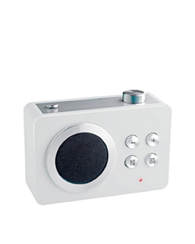 Lexon Mini Dolmen Radio, White