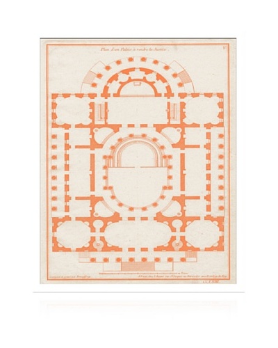 Lillian August Orange Garden Plan