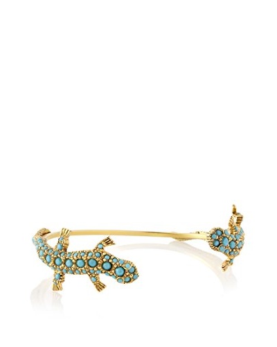 Linda Levinson Turquoise-Studded Salamander Cuff