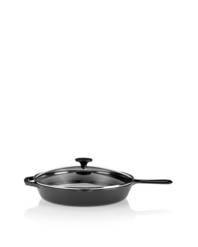 Lodge Pre-Seasoned Cast Iron Skillet with Glass Lid