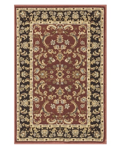 Loloi Rugs Welbourne Rug, Coffee/Paprika, 7' 7 Round