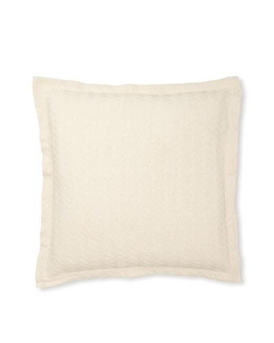 Belle Epoque Sand Grains Pillow, Cream/Grey, 20x20