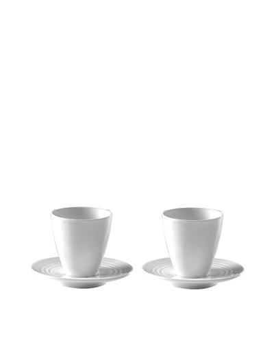 Magppie Brasiliano Set of 2 Cappuccino Cups and Saucers