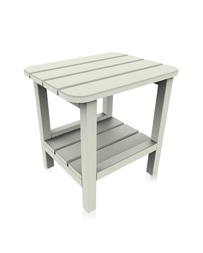Malibu 15 X 19 End Table in White