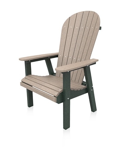 Malibu Jamestown Casual Chair in Sand and Turf Green