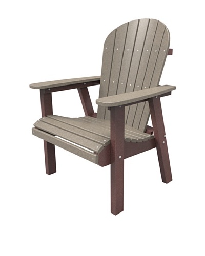 Malibu Jamestown Dining Chair in Weathered Wood and Cherry