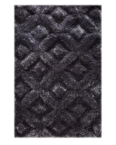 Manhattan Design District Wool Blend Luxury Shag [Grey]