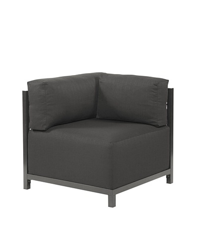 Marley Forrest Sterling Charcoal Axis Corner Chair, Titanium Frame