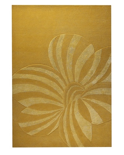 MAT the Basics Jasmine Hand-Carved & Tufted Rug [Gold]