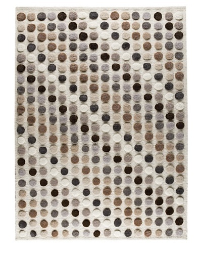 MAT the Basics Smarties Hand-Knotted Rug [Natural/Multi]