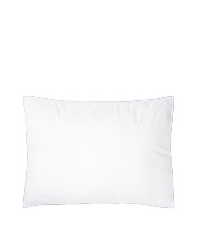 Mélange Home Density Extra Firm Pillow, Blue Piping