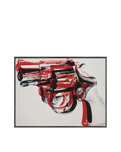 McGaw Graphics Gun c.1981-82 Framed Print by Andy Warhol