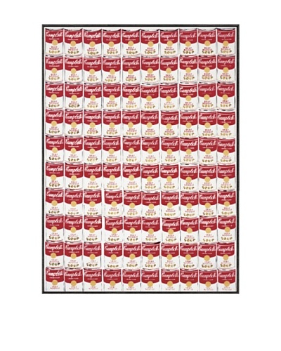Andy Warhol One Hundred Cans 1962 Framed Print by Andy Warhol
