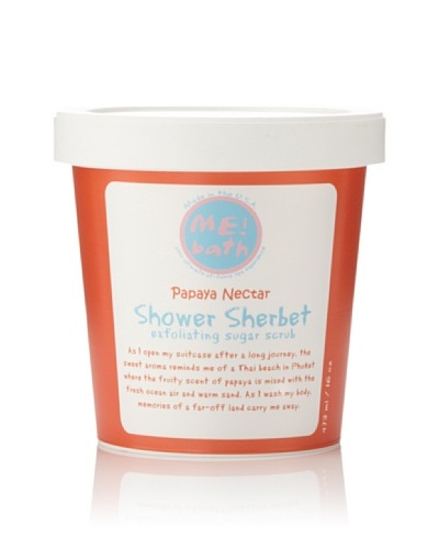 ME! Bath Papaya Nectar Shower Sherbet Sugar Scrub, 16 oz.
