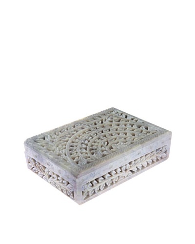 Mela Artisans Taj Gorara Stone Decorative Box