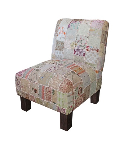 Melange Home Tribeca Chair, Cream Sari
