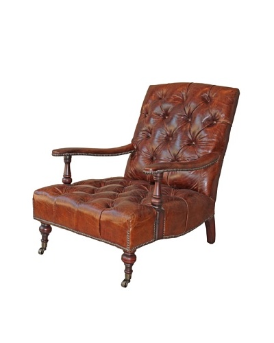 Melange Home Cambridge Chair, Vintage Brown