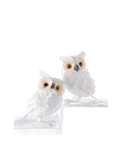 Melrose Set of 2 Owl Figurines