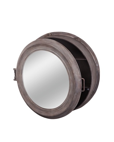Mercana Beecher Mirror Cabinet, Mirror/Gray